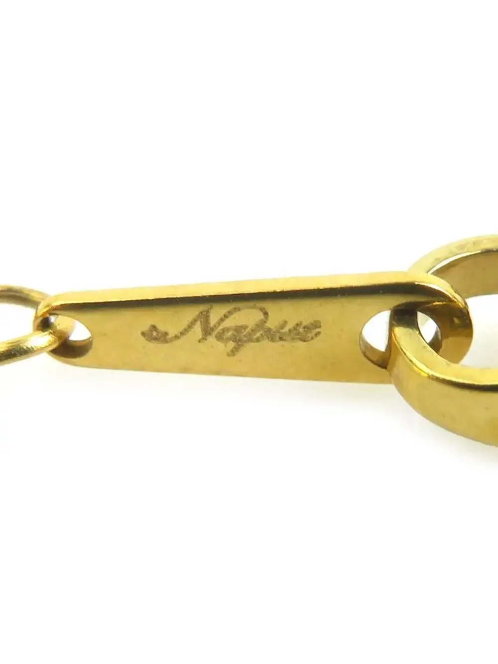 Auth Celine Triomphe Necklace Gold #303001C32B